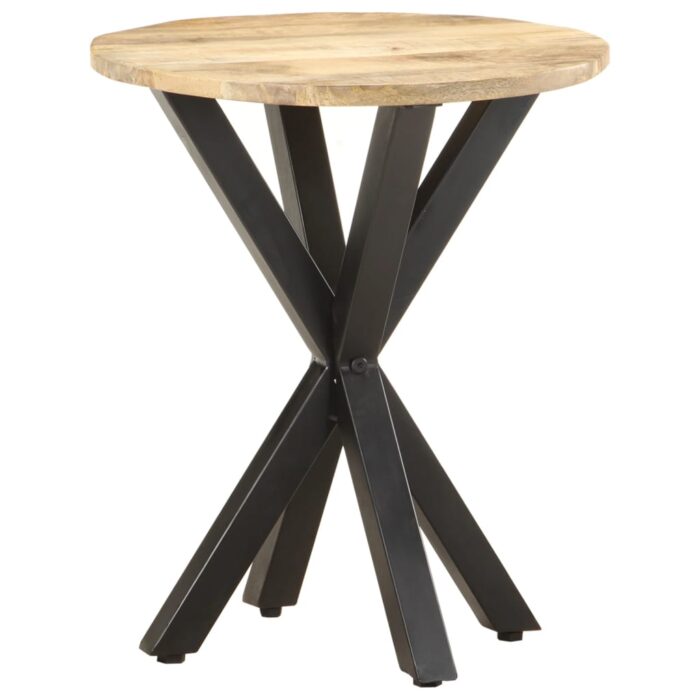 Table d'appoint 48x48x56 cm Bois de manguier massif – Image 9