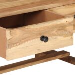 Table basse 100x50x40 cm Bois d'acacia massif – Image 5