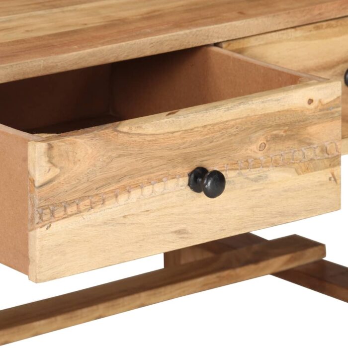 Table basse 100x50x40 cm Bois d'acacia massif – Image 5