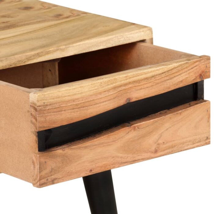 Table basse 88x50x42 cm Bois d'acacia solide – Image 5