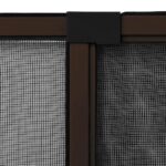 Moustiquaire extensible pour fenêtres Marron (100-193)x75 cm – Image 7