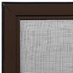 Moustiquaire extensible pour fenêtres Marron (100-193)x75 cm – Image 8