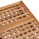 Table pliable de jardin 50x50x50 cm Bois de teck solide – Image 2
