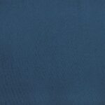 Chaises à manger lot de 4 Bleu Velours – Image 6