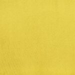 Chaises à manger lot de 4 Jaune moutarde Velours – Image 6