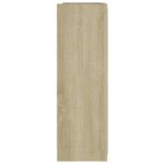 Armoire à miroir de salle de bain Chêne sonoma Bois ingénierie – Image 7