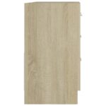 Armoire d'évier Chêne sonoma 63x30x54 cm Bois d'ingénierie – Image 4