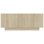 Meuble TV Chêne sonoma 100x35x40 cm Bois d'ingénierie – Image 3