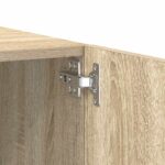Meuble TV Chêne sonoma 100x35x40 cm Bois d'ingénierie – Image 7