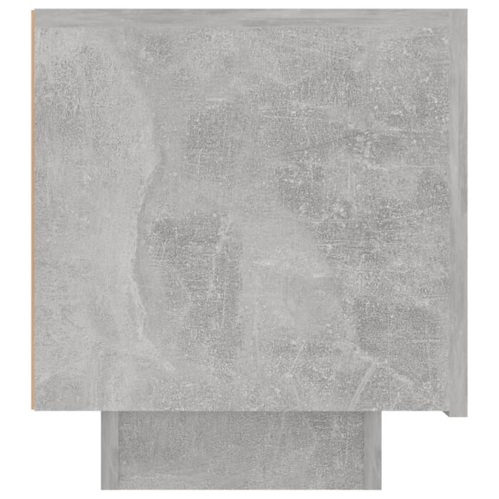 Meuble TV Gris béton 100x35x40 cm Bois d'ingénierie – Image 4