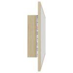 Miroir LED de salle de bain Chêne sonoma 90x8,5x37 cm Acrylique – Image 6