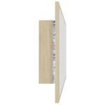 Miroir LED de salle de bain Chêne sonoma 100x8,5x37cm Acrylique – Image 6