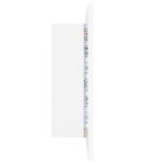 Armoire salle de bain à miroir LED Blanc 60x12x45 cm Acrylique – Image 8