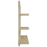 Miroir de salle de bain chêne sonoma bois d’ingénierie – Image 4