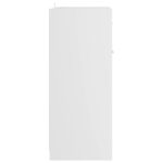 Armoire de salle de bain blanc 60x33x80 cm bois d’ingénierie – Image 5