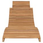 Salon de jardin pliable 3 pcs Bois de teck solide – Image 3