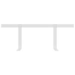 Dossier pour canapé palette Blanc 110 cm Fer – Image 3