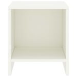 Tables de chevet 2 pcs Blanc 35x30x40 cm Bois de pin massif – Image 2