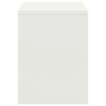 Tables de chevet 2 pcs Blanc 35x30x40 cm Bois de pin massif – Image 3