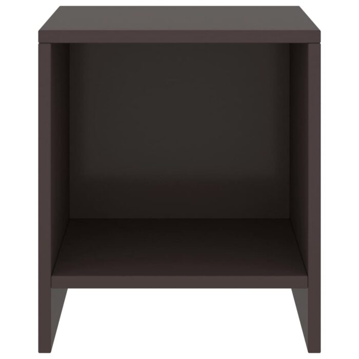 Tables de chevet 2 pcs Marron foncé 35x30x40 cm Bois de pin – Image 2