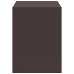 Tables de chevet 2 pcs Marron foncé 35x30x40 cm Bois de pin – Image 3