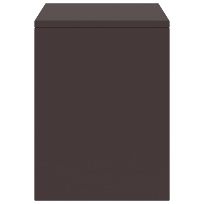 Tables de chevet 2 pcs Marron foncé 35x30x40 cm Bois de pin – Image 3