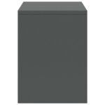 Tables de chevet 2 pcs Gris foncé 35x30x40cm Bois de pin massif – Image 3