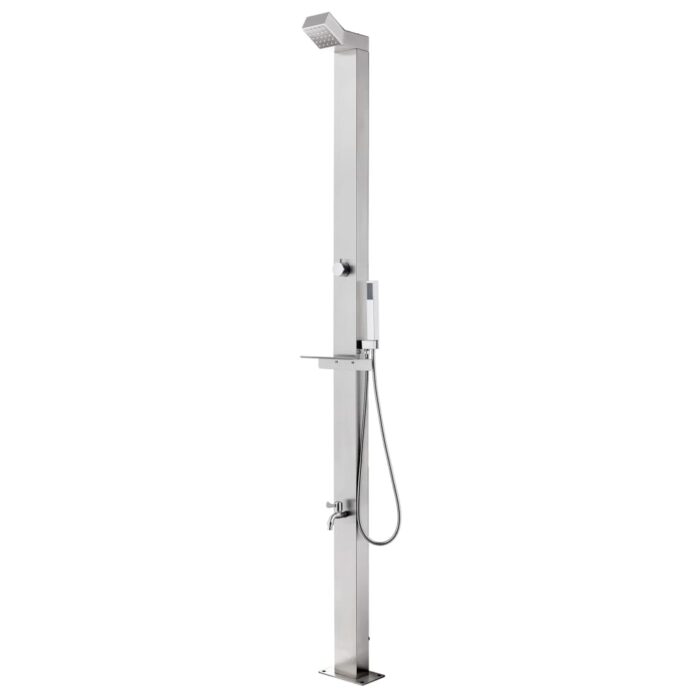Douche de jardin 220 cm Acier inoxydable – Image 1