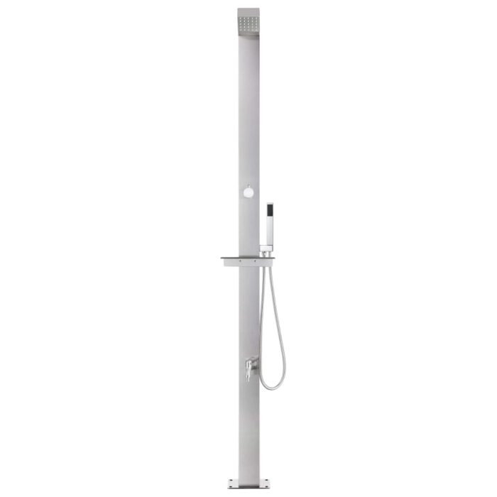 Douche de jardin 220 cm Acier inoxydable – Image 3