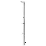 Douche de jardin 220 cm Acier inoxydable – Image 4