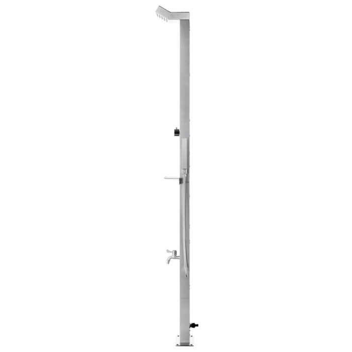 Douche de jardin 220 cm Acier inoxydable – Image 4