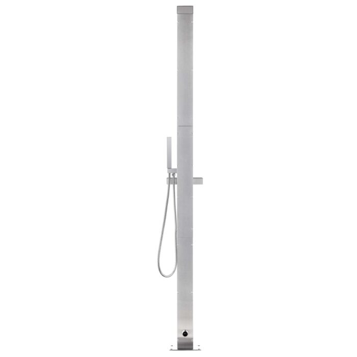 Douche de jardin 220 cm Acier inoxydable – Image 5