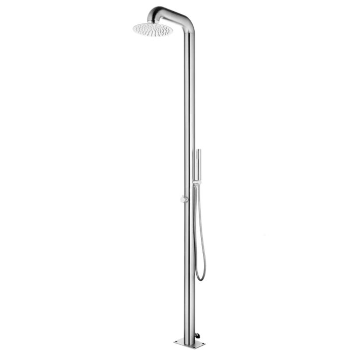 Douche de jardin 225 cm Acier inoxydable – Image 1