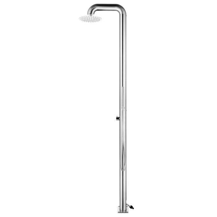 Douche de jardin 225 cm Acier inoxydable – Image 4