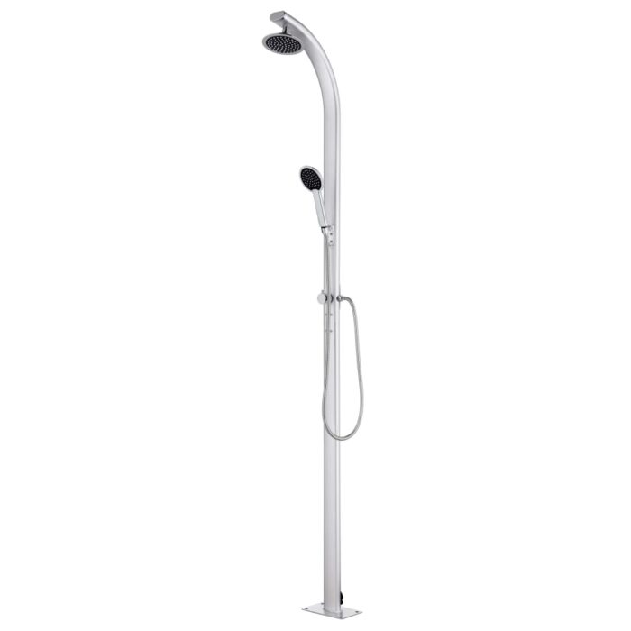 Douche de jardin 215 cm Aluminium – Image 1