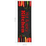 Tapis de cuisine lavable Hot & Spicy 60x300 cm – Image 5