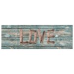 Tapis de cuisine lavable Love 60x300 cm