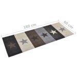 Tapis de sol de cuisine lavable Étoile 60x180 cm – Image 4