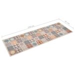 Tapis de cuisine lavable Couleur mosaïque 45x150 cm – Image 4