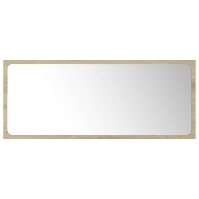 Ensemble de meubles de bain 2 pcs Chêne sonoma Aggloméré – Image 11