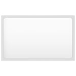 Ensemble de meubles salle de bain 2 pcs blanc bois d'ingénierie – Image 7