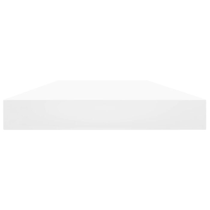 Panneaux de bibliothèque 4 pcs blanc bois d’ingénierie – Image 2