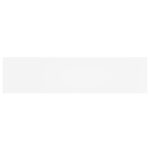 Panneaux de bibliothèque 4 pcs blanc bois d’ingénierie – Image 3