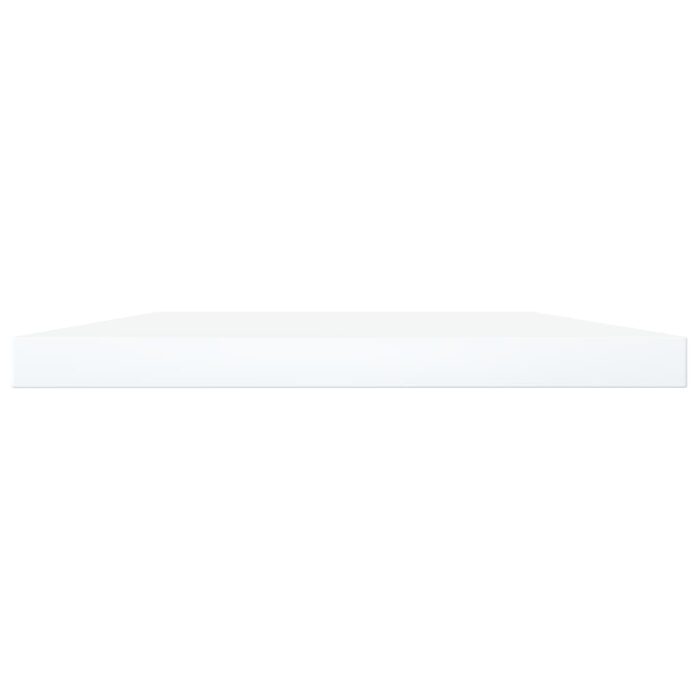 Panneaux de bibliothèque 4 pcs blanc bois d’ingénierie – Image 2