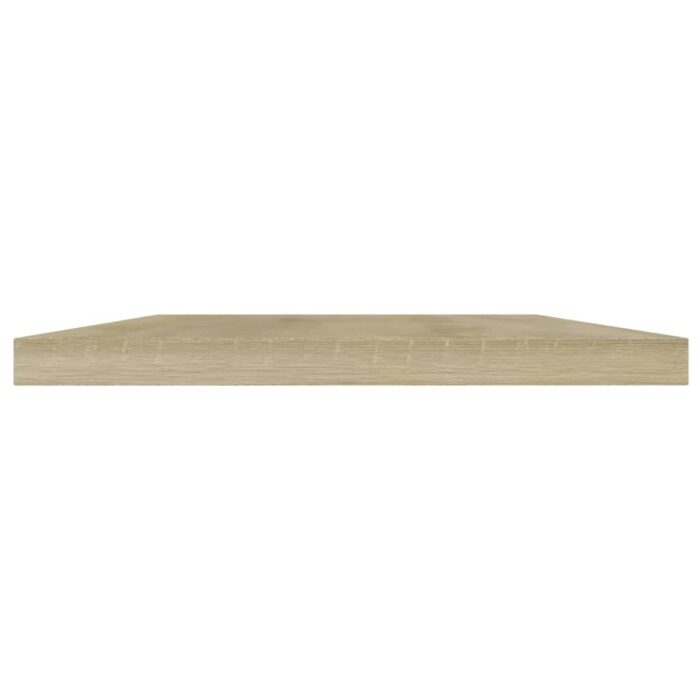 Panneau de bibliothèque 4 pcs chêne sonoma bois d’ingénierie – Image 2