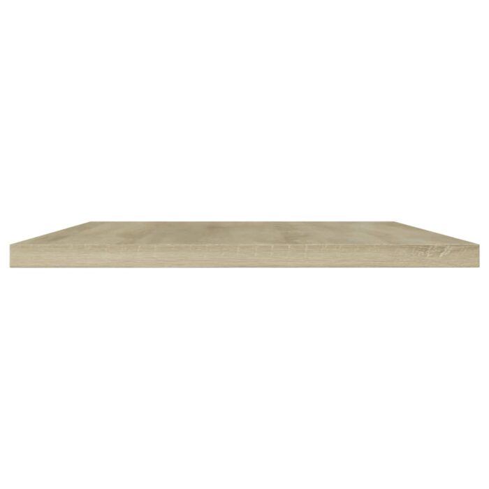 Panneau de bibliothèque 4 pcs chêne sonoma bois d’ingénierie – Image 2