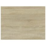 Panneau de bibliothèque 4 pcs chêne sonoma bois d’ingénierie – Image 3