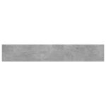Panneaux de bibliothèque 4 pcs gris béton bois d’ingénierie – Image 3