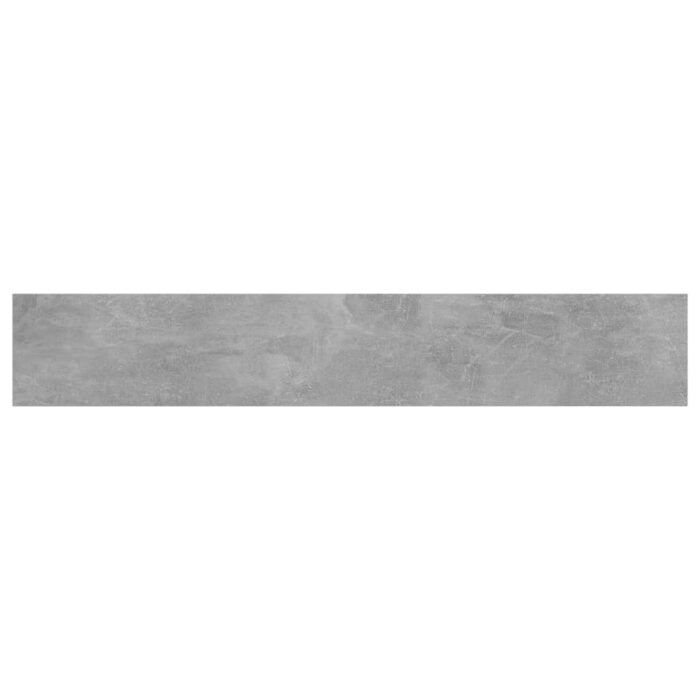 Panneaux de bibliothèque 4 pcs gris béton bois d’ingénierie – Image 3