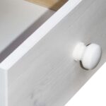 Table de chevet 43x34x40 cm Bois de pin solide – Image 4